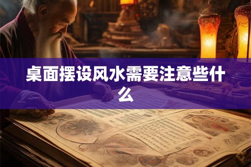 桌面摆设风水需要注意些什么 桌面摆设风水需要注意些什么