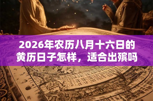 2026年农历八月十六日的黄历日子怎样，适合出殡吗？