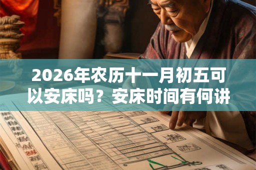 2026年农历十一月初五可以安床吗？安床时间有何讲究？