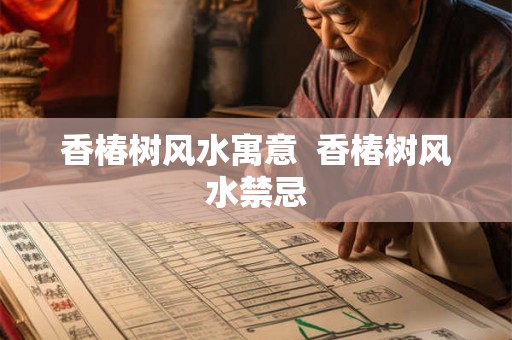 香椿树风水寓意  香椿树风水禁忌