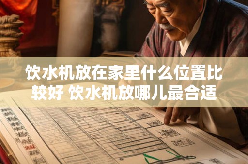 饮水机放在家里什么位置比较好 饮水机放哪儿最合适