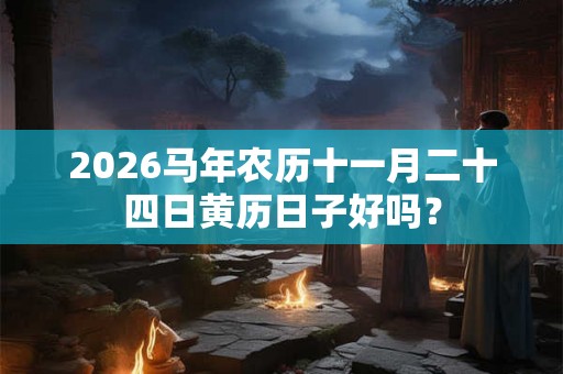 2026马年农历十一月二十四日黄历日子好吗? 2026马年农历十一月二十四日黄历日子好吗?