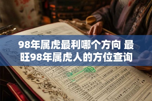 98年属虎最利哪个方向 最旺98年属虎人的方位查询