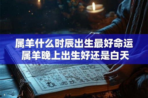 属羊什么时辰出生最好命运 属羊晚上出生好还是白天好