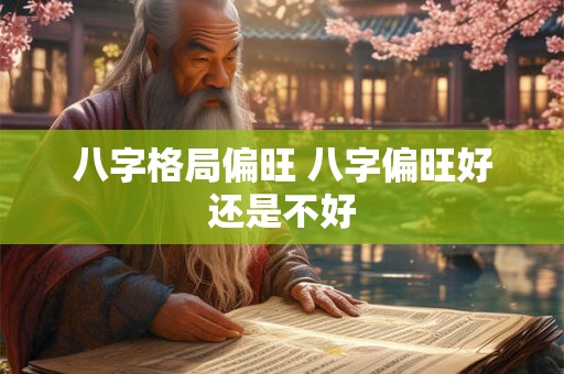 八字格局偏旺 八字偏旺好还是不好