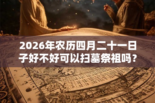 2026年农历四月二十一日子好不好可以扫墓祭祖吗？