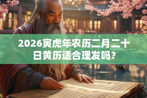 2026寅虎年农历二月二十日黄历适合理发吗？