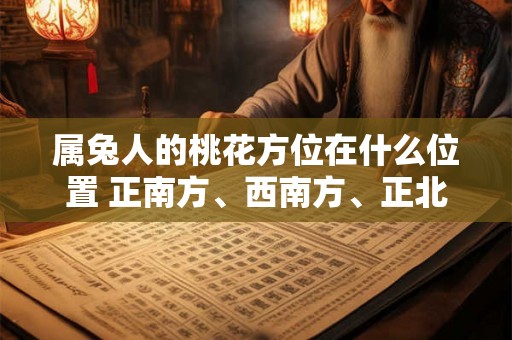 属兔人的桃花方位在什么位置 正南方、西南方、正北方