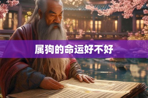属狗的命运好不好