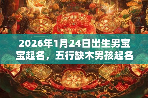2026年1月24日出生男宝宝起名，五行缺木男孩起名宜用字推荐