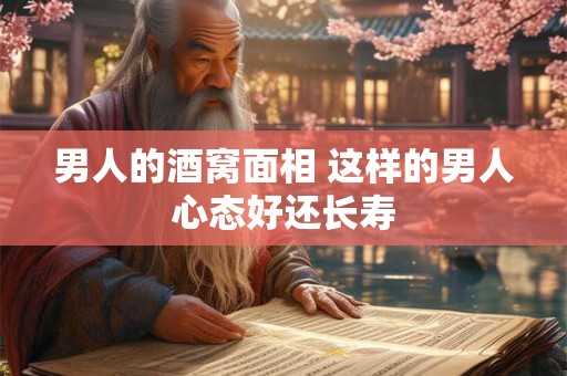 男人的酒窝面相 这样的男人心态好还长寿