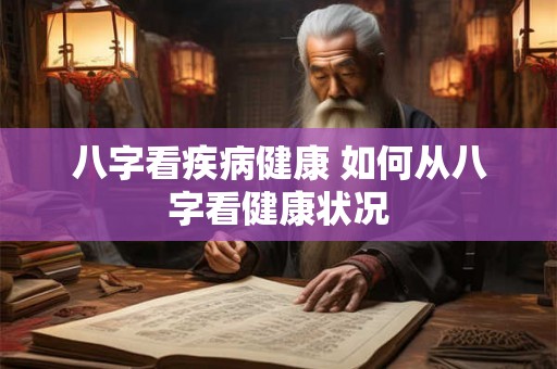 八字看疾病健康 如何从八字看健康状况