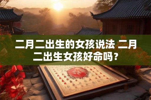 二月二出生的女孩说法 二月二出生女孩好命吗? 二月二出生的女孩说法 二月二出生女孩好命吗?