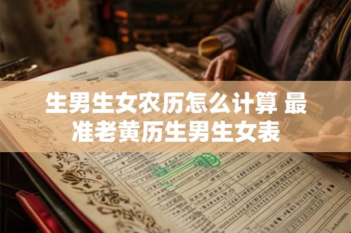 生男生女农历怎么计算 最准老黄历生男生女表