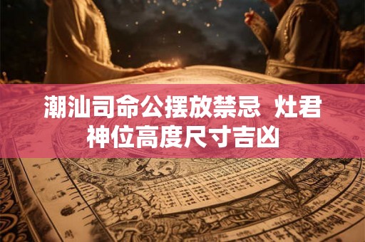 潮汕司命公摆放禁忌  灶君神位高度尺寸吉凶