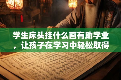 学生床头挂什么画有助学业,让孩子在学习中轻松取得好成绩 学生床头挂什么画有助学业,让孩子在学习中轻松取得好成绩