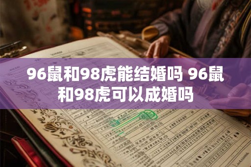 96鼠和98虎能结婚吗 96鼠和98虎可以成婚吗