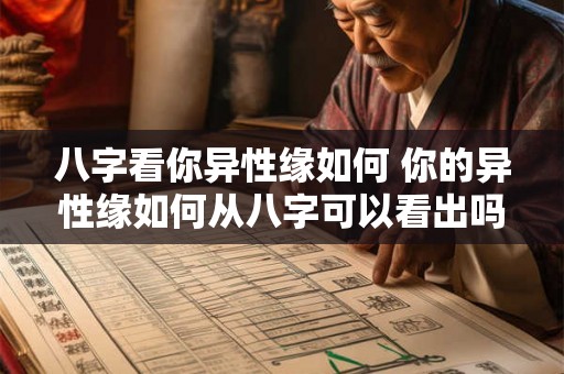 八字看你异性缘如何 你的异性缘如何从八字可以看出吗