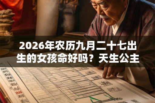 2026年农历九月二十七出生的女孩命好吗？天生公主命？