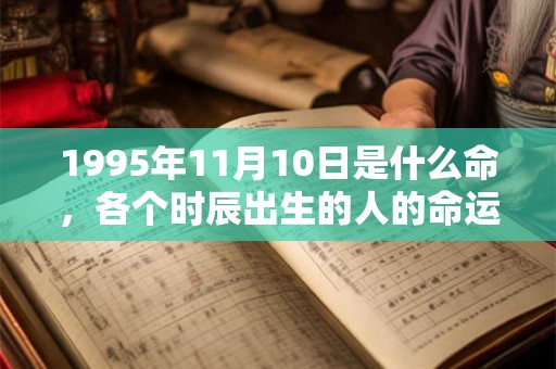 1995年11月10日是什么命,各个时辰出生的人的命运 1995年11月10日是什么命,各个时辰出生的人的命运