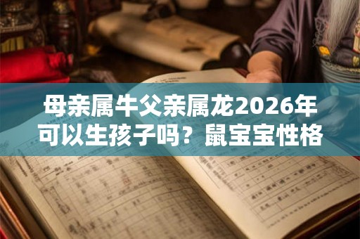母亲属牛父亲属龙2026年可以生孩子吗?鼠宝宝性格特点? 母亲属牛父亲属龙2026年可以生孩子吗?鼠宝宝性格特点?