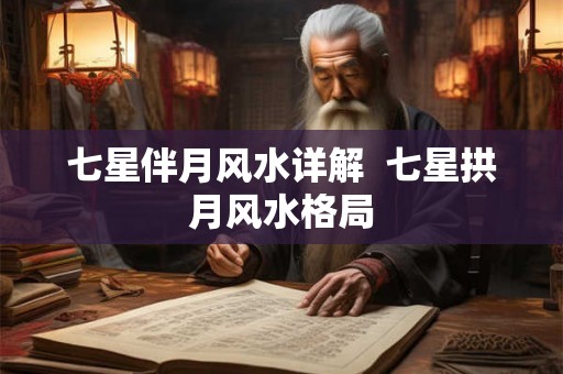 七星伴月风水详解  七星拱月风水格局