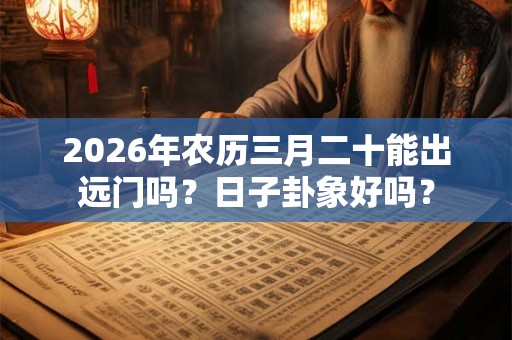 2026年农历三月二十能出远门吗?日子卦象好吗? 2026年农历三月二十能出远门吗?日子卦象好吗?