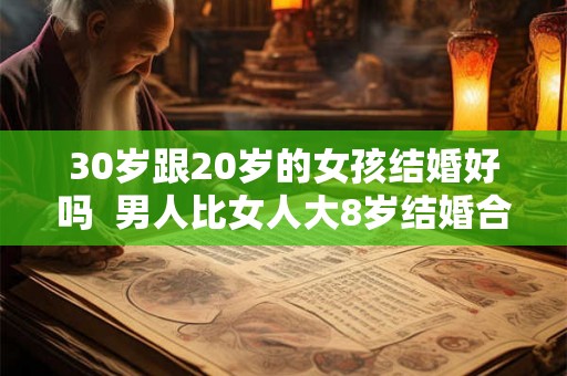 30岁跟20岁的女孩结婚好吗  男人比女人大8岁结婚合适吗