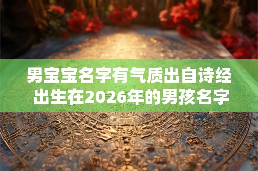 男宝宝名字有气质出自诗经 出生在2026年的男孩名字