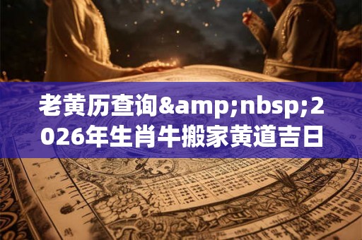老黄历查询&nbsp;2026年生肖牛搬家黄道吉日