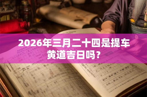 2026年三月二十四是提车黄道吉日吗? 2026年三月二十四是提车黄道吉日吗?