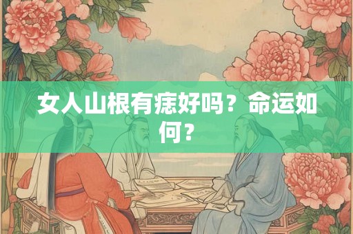 女人山根有痣好吗？命运如何？