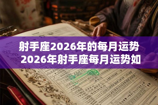 射手座2026年的每月运势 2026年射手座每月运势如何