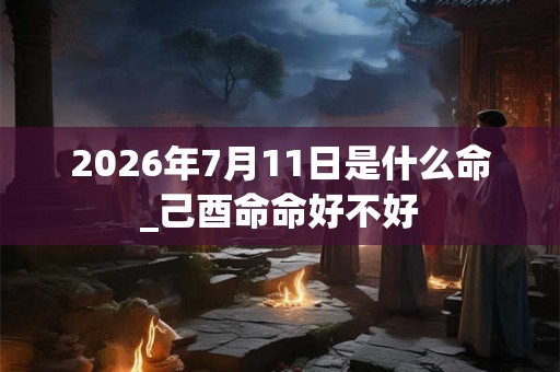 2026年7月11日是什么命_己酉命命好不好 2026年7月11日是什么命_己酉命命好不好