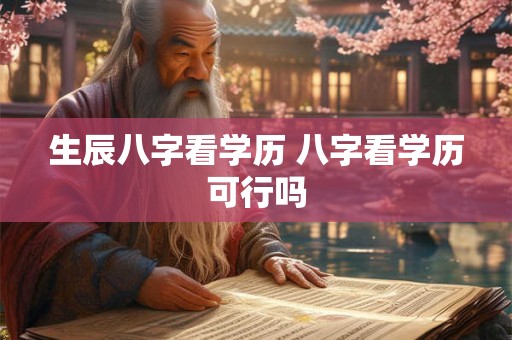 生辰八字看学历 八字看学历可行吗 生辰八字看学历 八字看学历可行吗