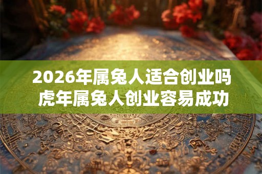 2026年属兔人适合创业吗 虎年属兔人创业容易成功吗
