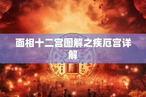面相十二宫图解之疾厄宫详解