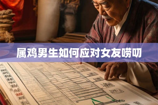 属鸡男生如何应对女友唠叨