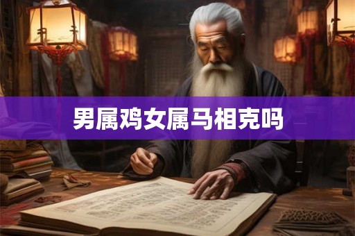 男属鸡女属马相克吗