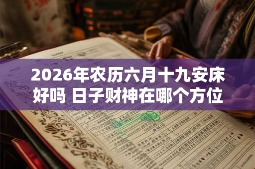 2026年农历六月十九安床好吗 日子财神在哪个方位