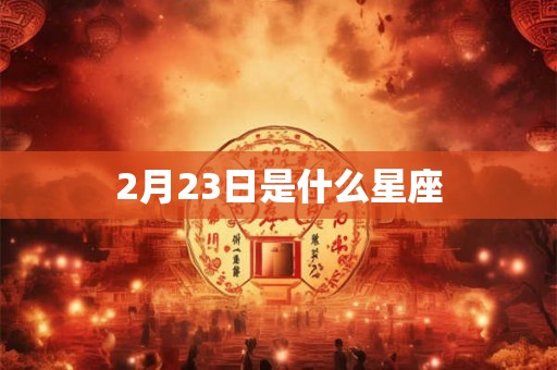 2月23日是什么星座 2月23日是什么星座