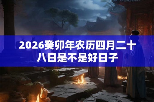 2026癸卯年农历四月二十八日是不是好日子