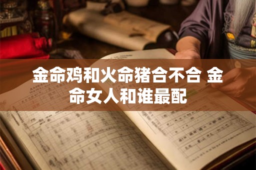 金命鸡和火命猪合不合 金命女人和谁最配