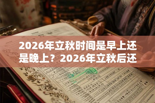 2026年立秋时间是早上还是晚上？2026年立秋后还会热多长时间？