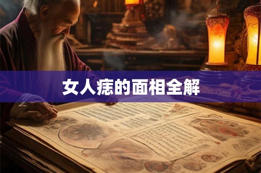 女人痣的面相全解 女人痣的面相全解