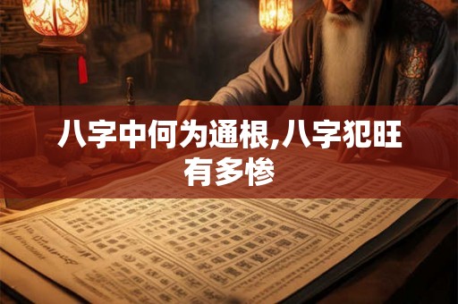八字中何为通根,八字犯旺有多惨