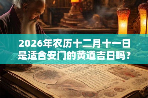 2026年农历十二月十一日是适合安门的黄道吉日吗? 2026年农历十二月十一日是适合安门的黄道吉日吗?