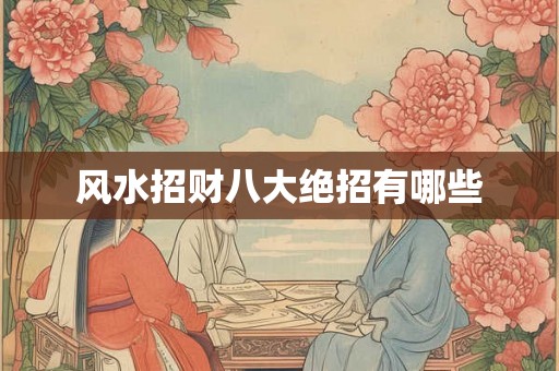 风水招财八大绝招有哪些 风水招财八大绝招有哪些