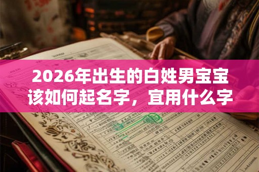 2026年出生的白姓男宝宝该如何起名字,宜用什么字。 2026年出生的白姓男宝宝该如何起名字,宜用什么字。