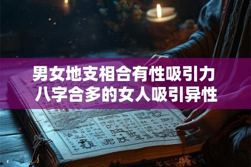 男女地支相合有性吸引力 八字合多的女人吸引异性